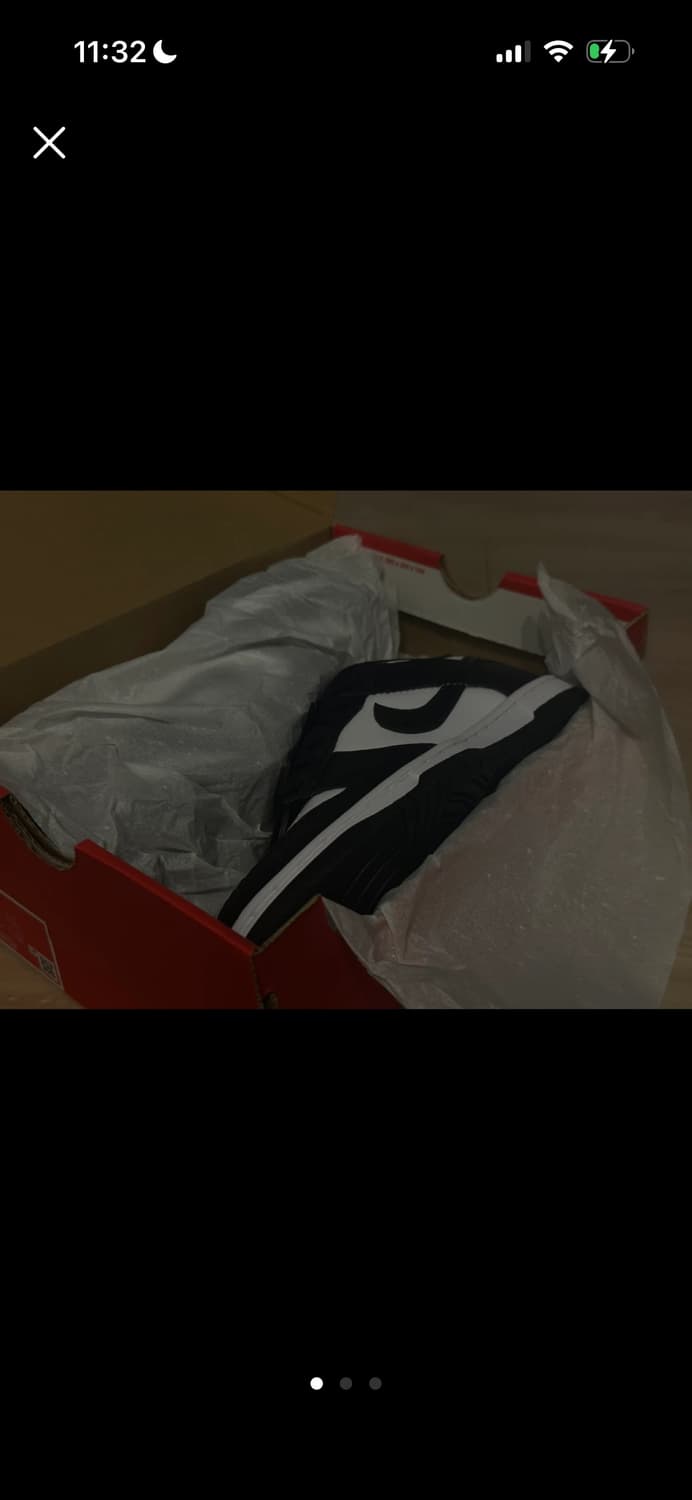 나이키 덩크 로우 블랙 230 새상품 상품이미지1