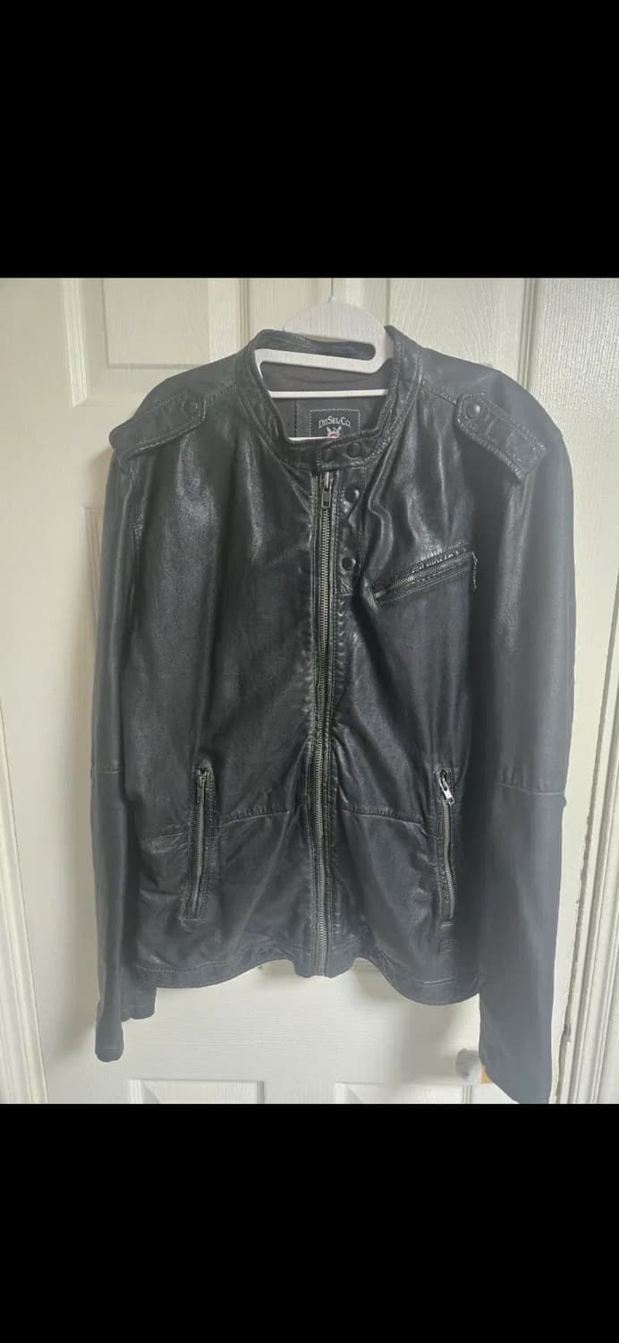 디젤 가죽자켓 상품이미지1