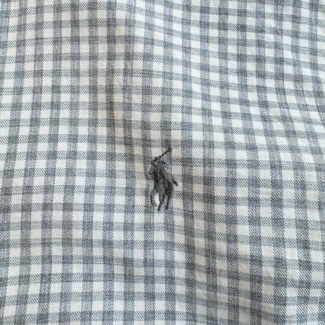 Polo  폴로 랄프로렌 자수 체크 셔츠 상품이미지3