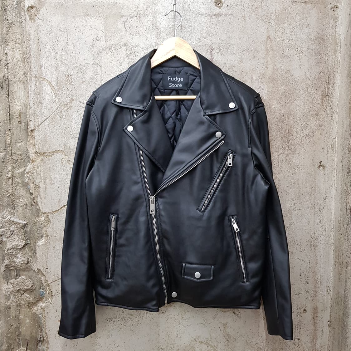 퍼지스토어 가죽 라이더 남성 자켓 M사이즈 상품이미지1