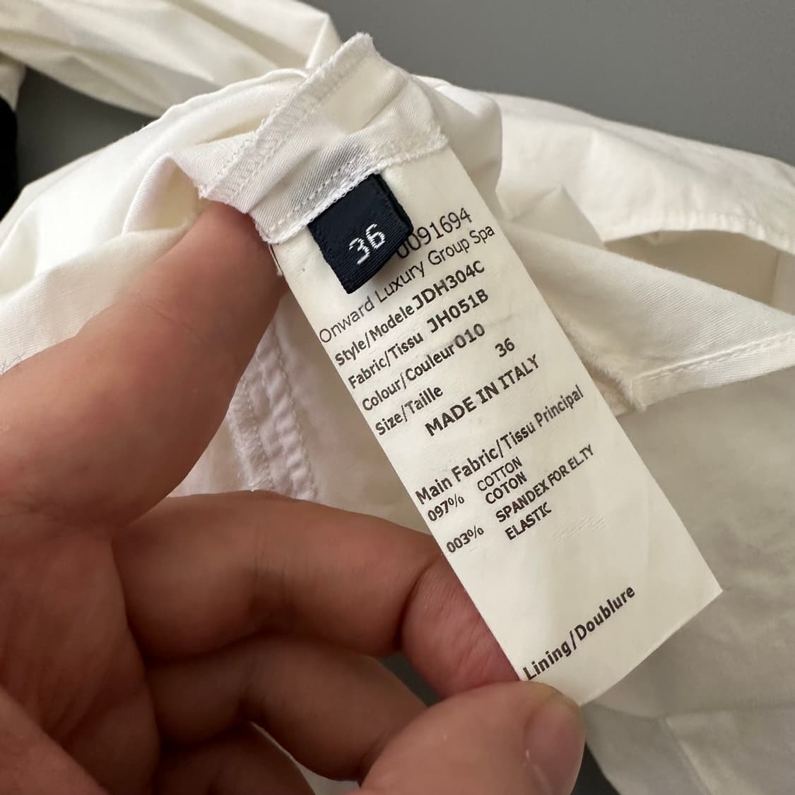 질샌더 jil sander navy 디테일 셔츠 상품이미지7