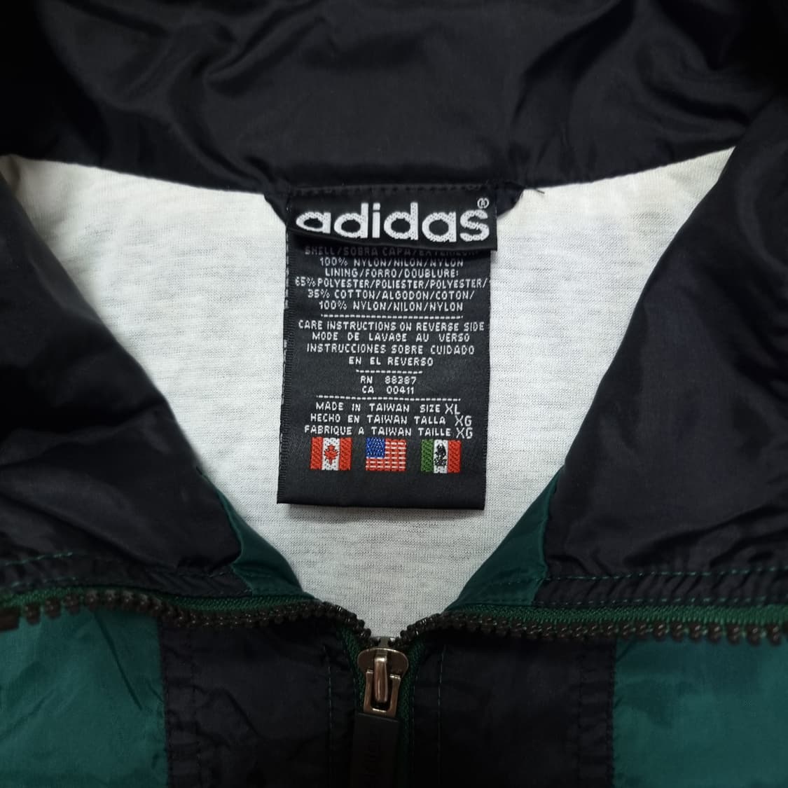 아디다스 90s 올드스쿨 바람막이 2XL 상품이미지3