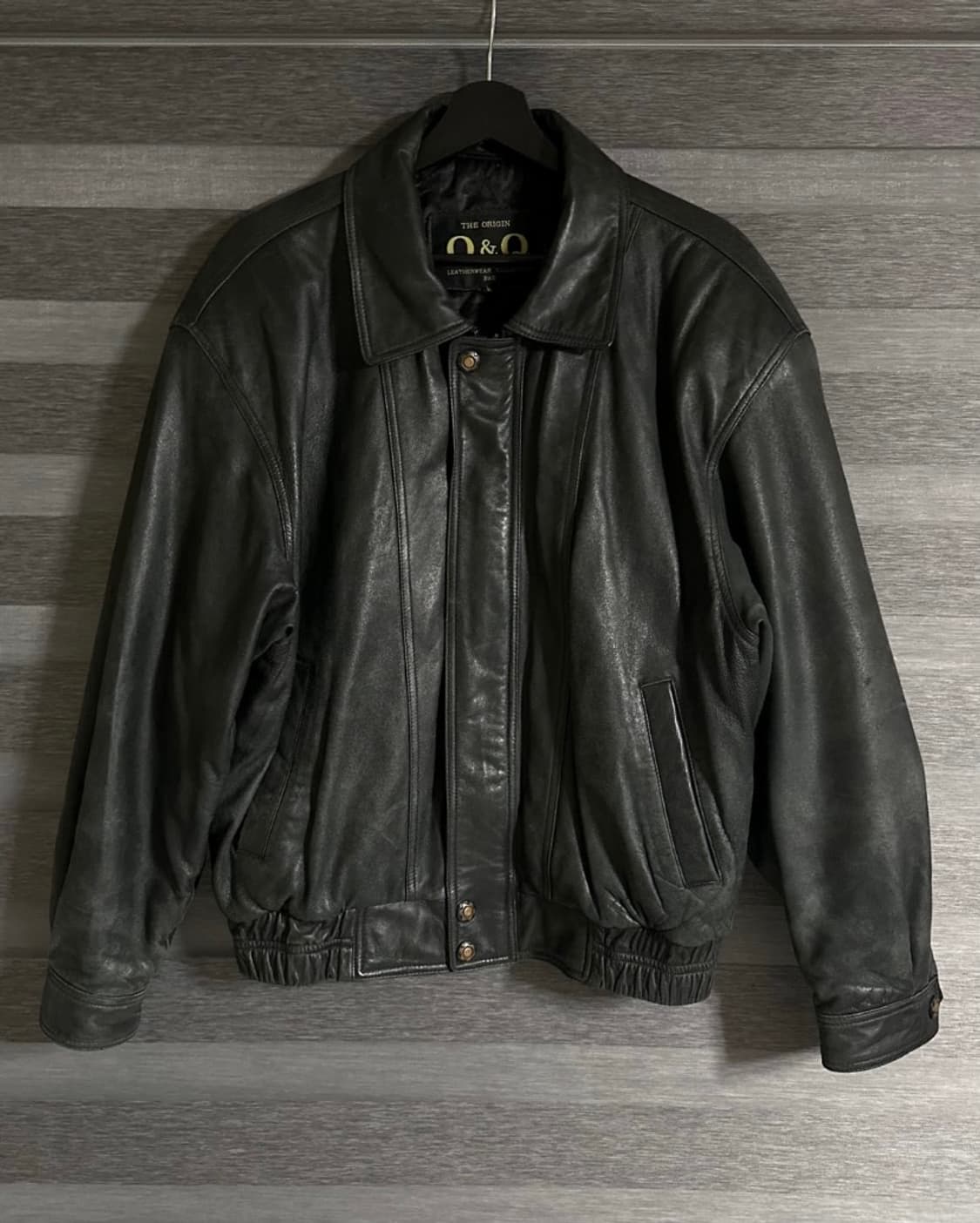 빈티지 램스킨 레더자켓 (m) 상품이미지2