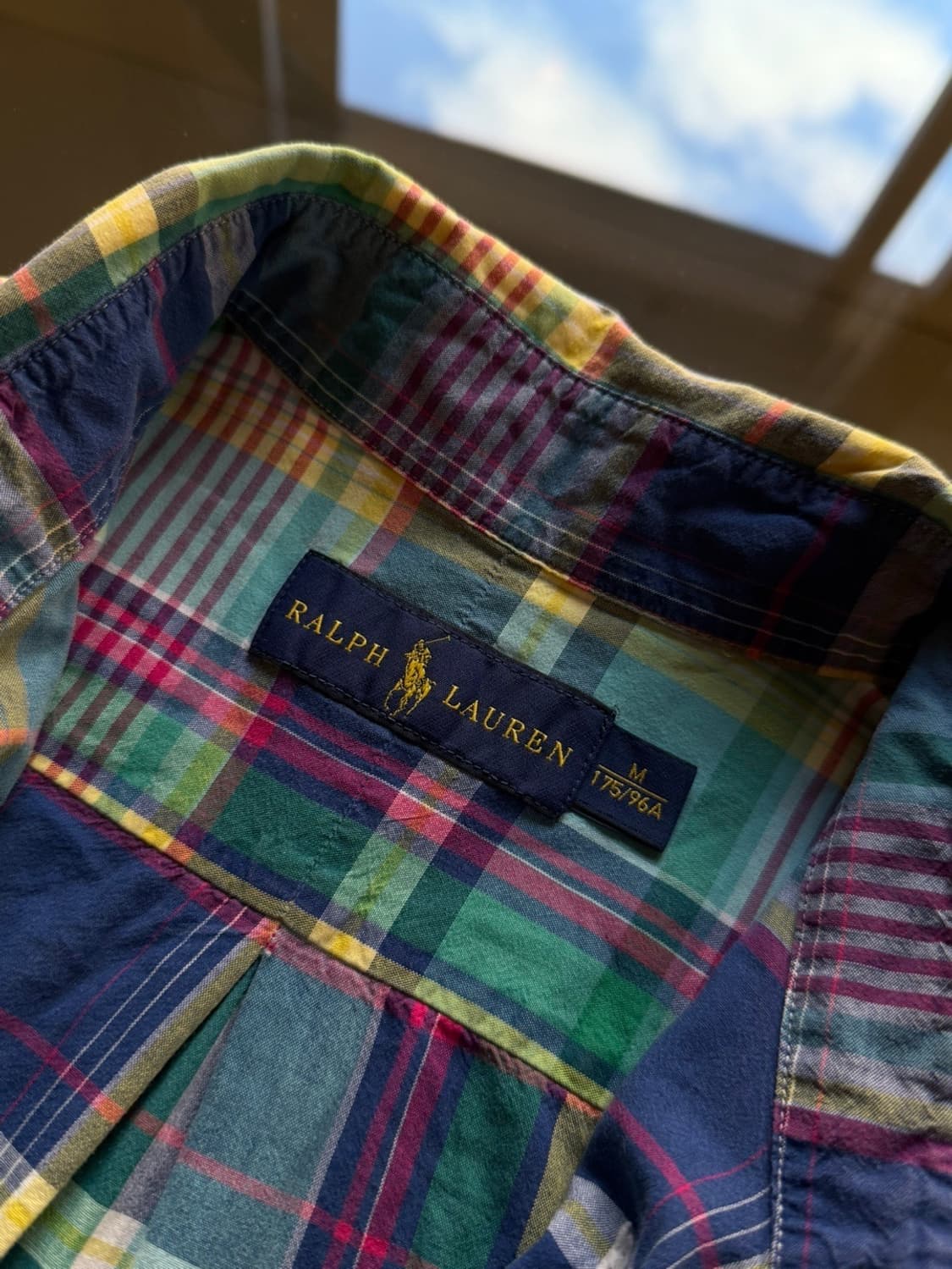 폴로 랄프로렌 마드라스 셔츠 100 상품이미지10