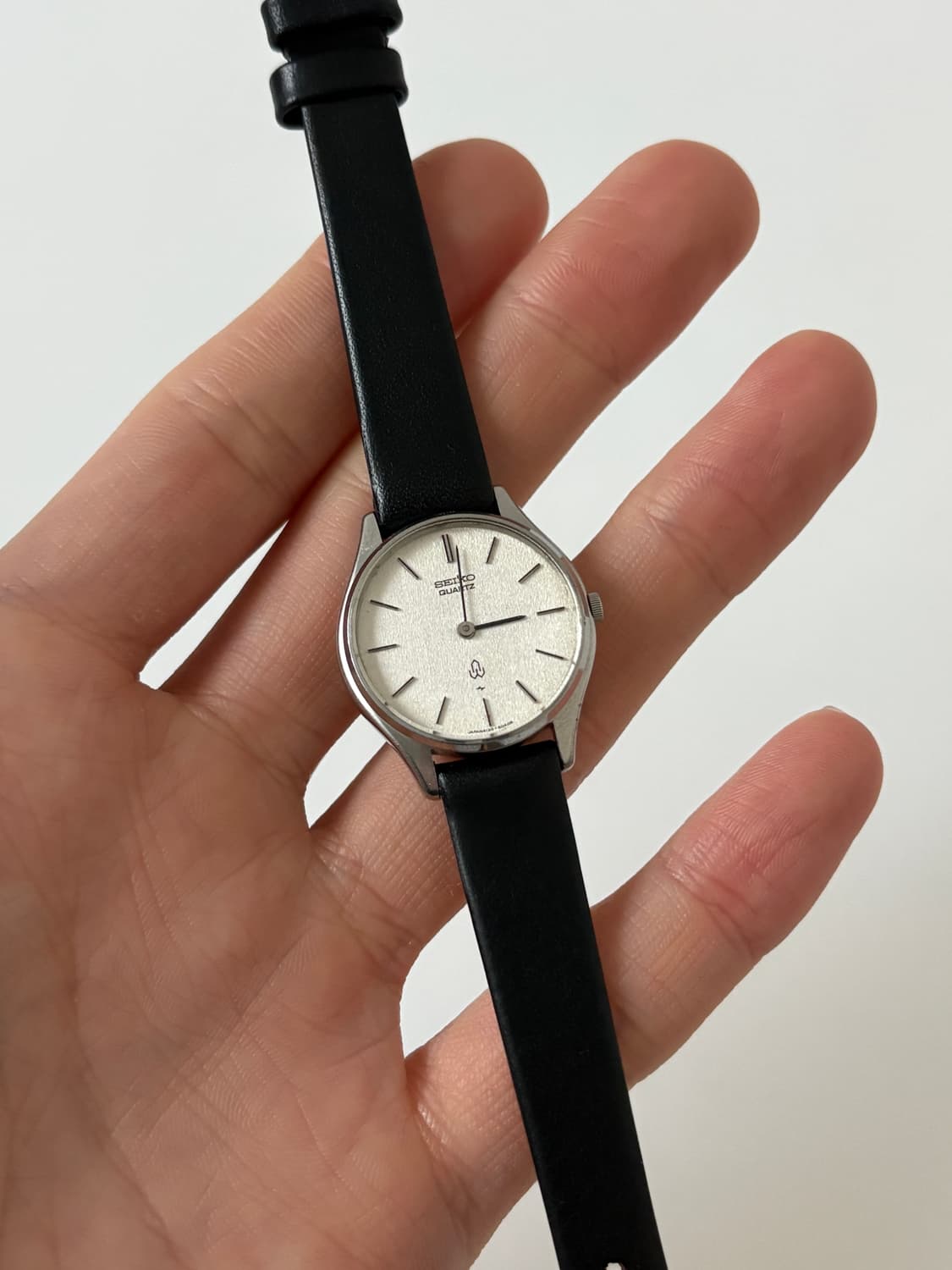 1970s Texture Dial Silver Ladies Quartz 상품이미지2