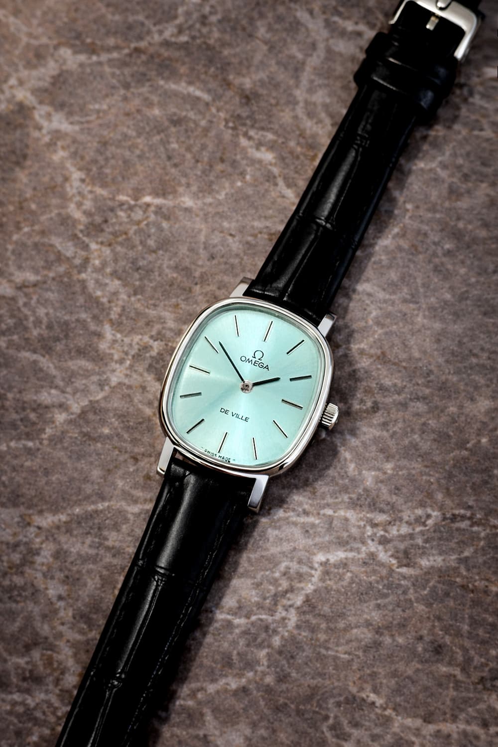 정품 오메가 엘립스 수동 티파니블루 여자 시계 상품이미지2