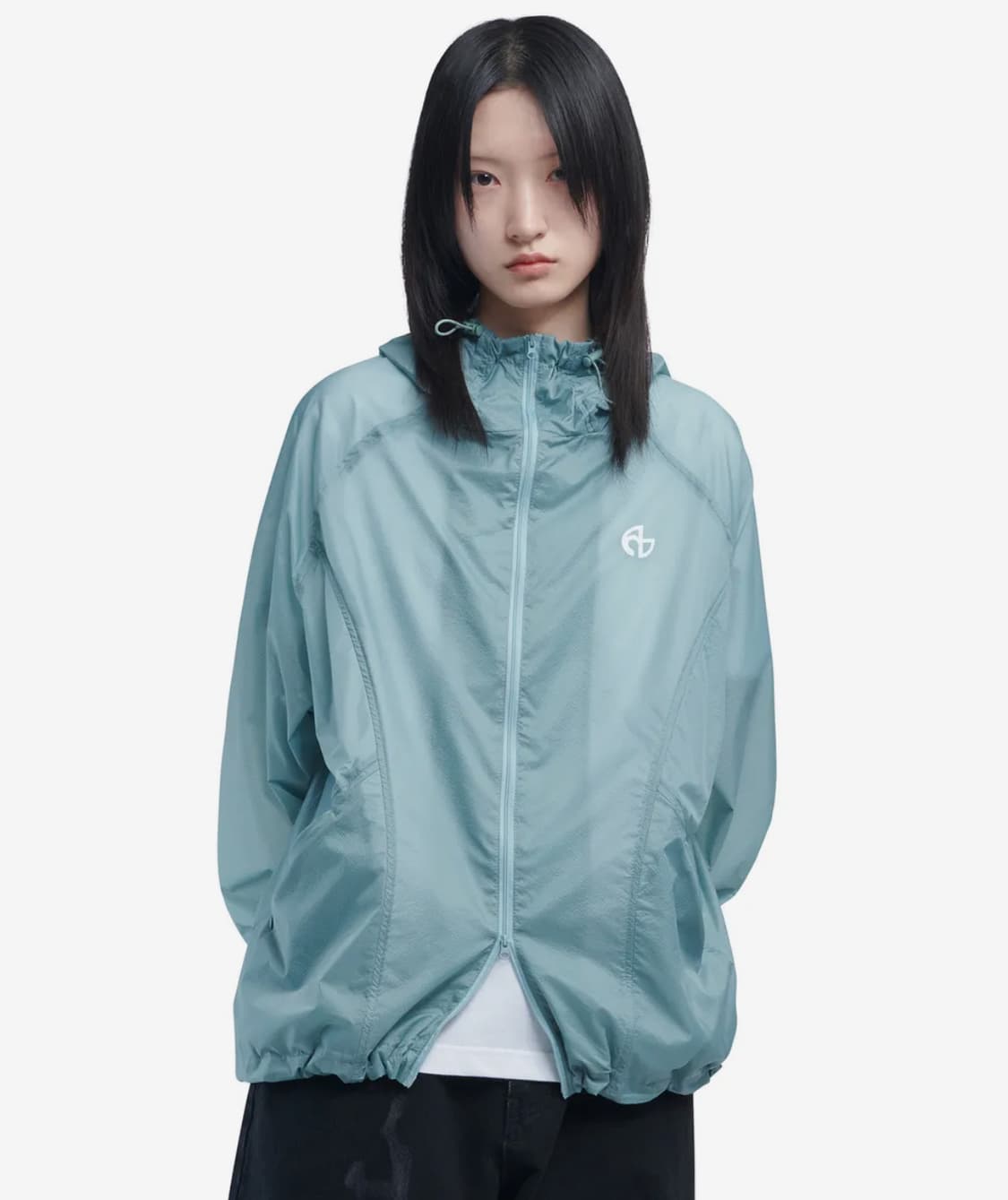 노매뉴얼 바람막이 AETHER NYLON JACKET - MARINA 상품이미지4
