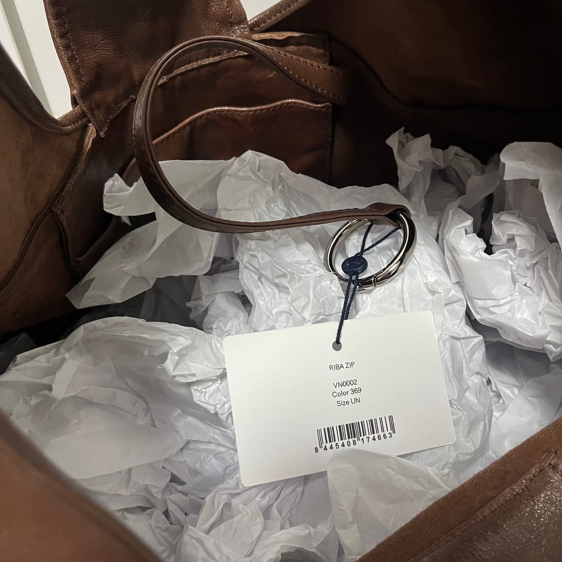 팔로마울 25fw Riba Zip 지퍼 숄더백/브라운 상품이미지5