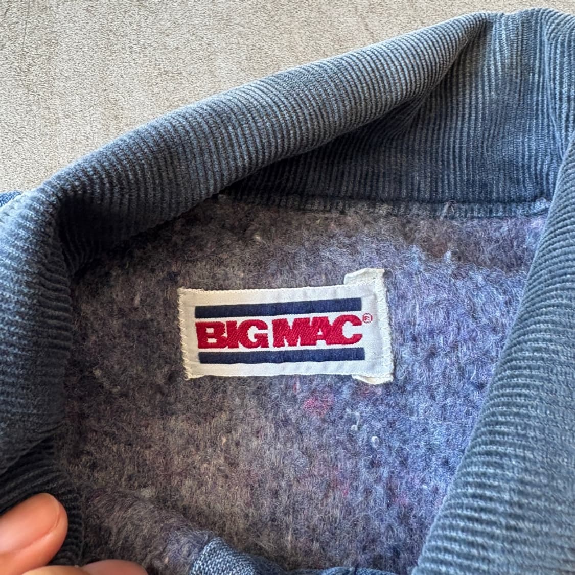 80s 80년대 미국 생산 빅맥 초어 데님 자켓  상품이미지5