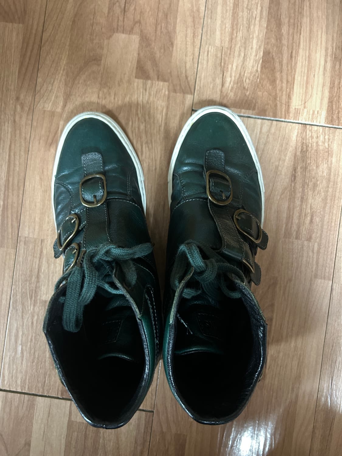 라프시몬스 SS10 본디지 하이탑 스니커즈 상품이미지5