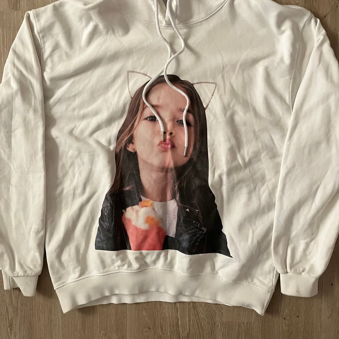 아크메드라비 베이비 빅프린팅 후드티 상품이미지3