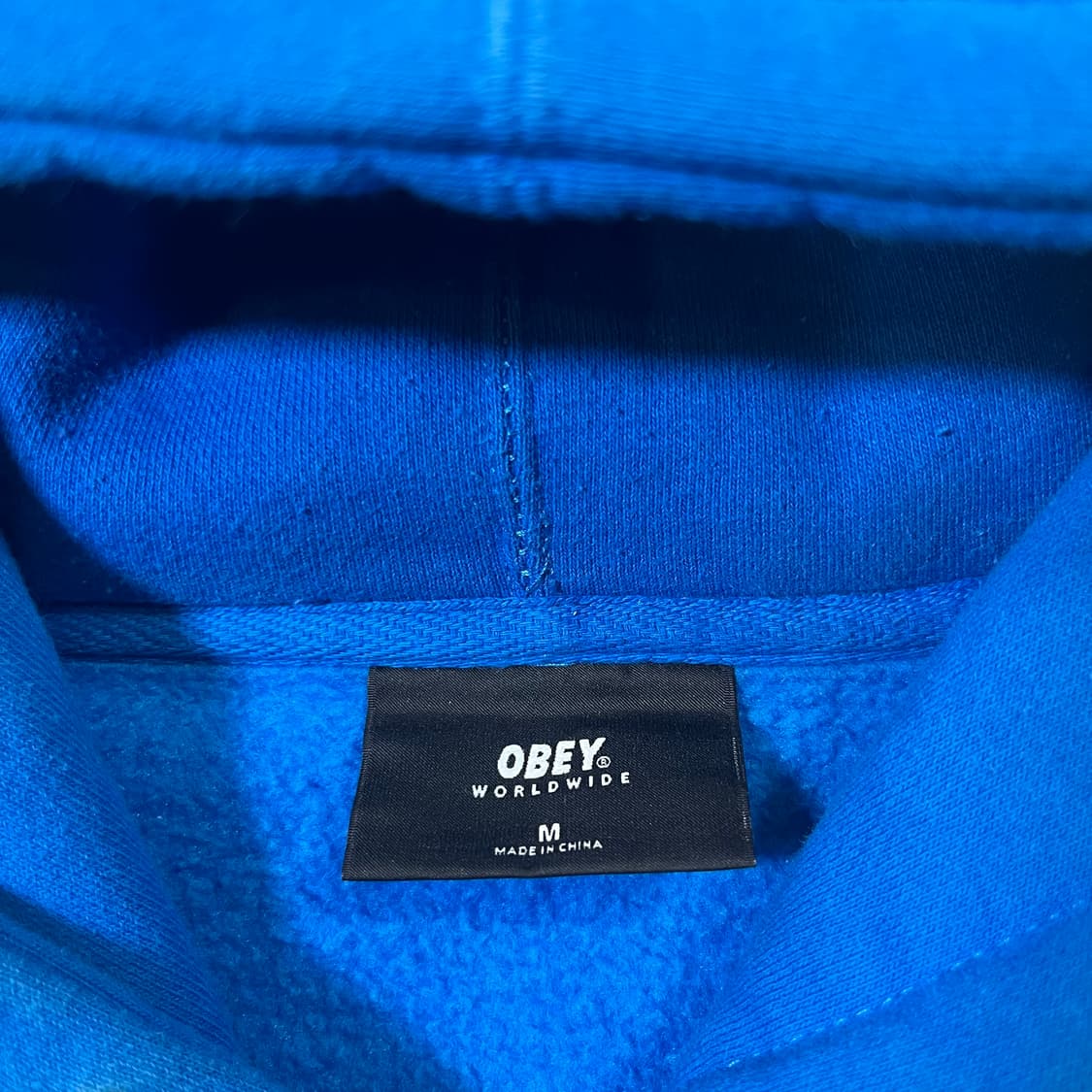 오베이 빅로고 후드티 상품이미지5