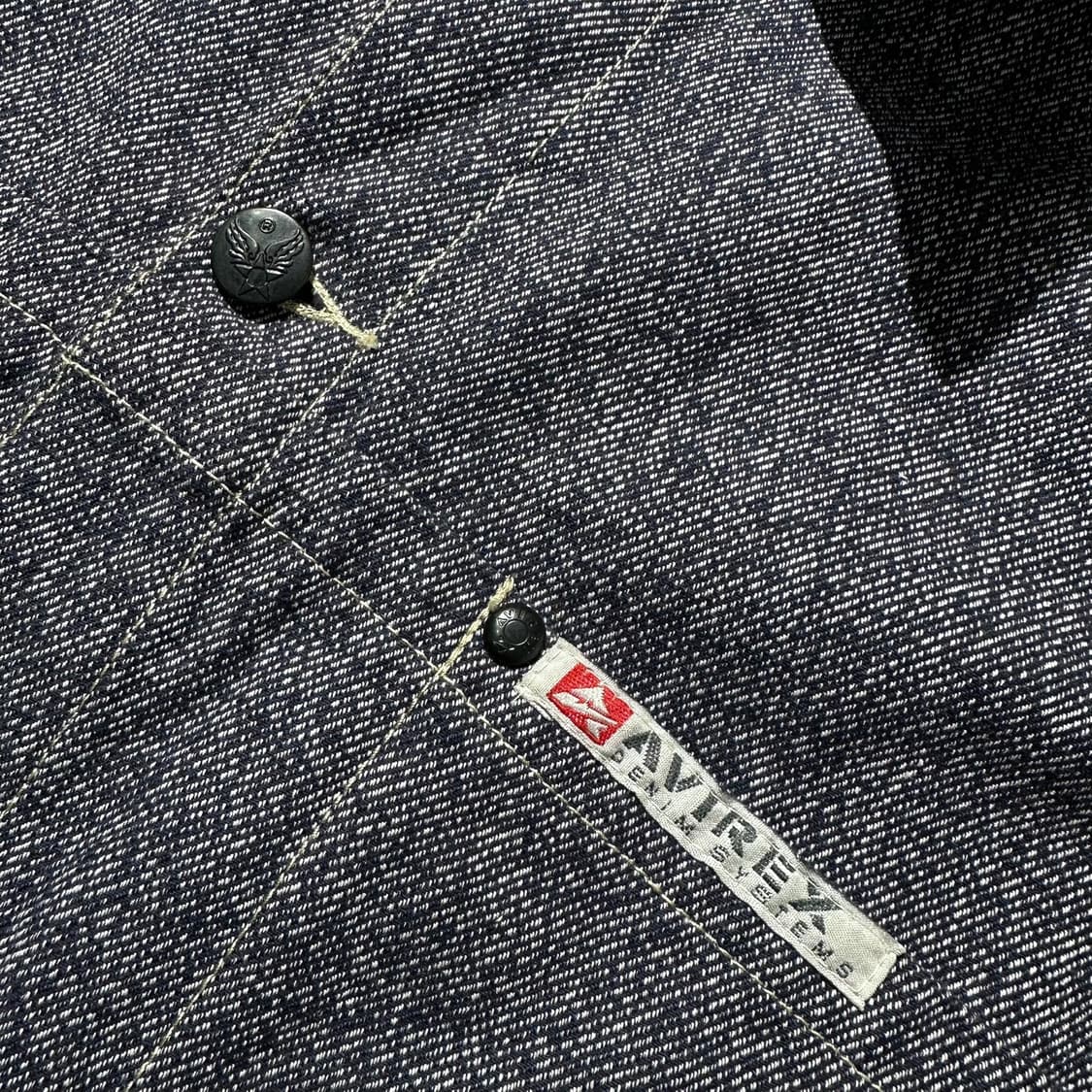 아비렉스 데님 트러커 자켓 상품이미지5