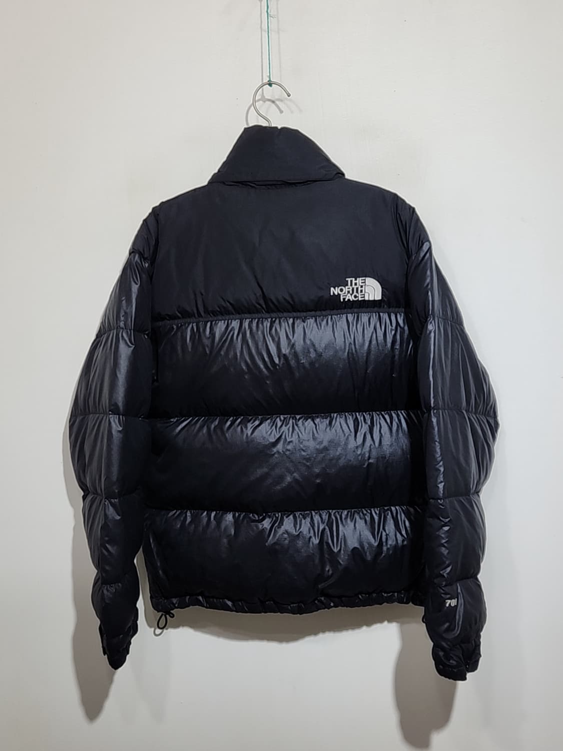 (95) 노스페이스 눕시패딩 점퍼 블랙 700 거위털 구스다운 자켓  상품이미지7