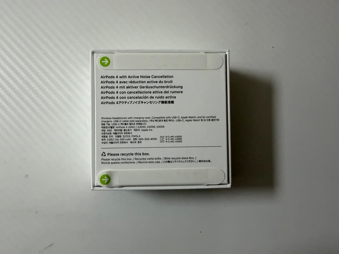 에어팟4 노캔 미개봉 상품이미지3