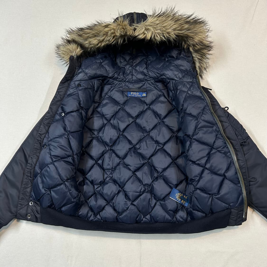 XS) 폴로 랄프로렌 N2B 항공점퍼 플라이트자켓 덕다운 패딩 상품이미지5