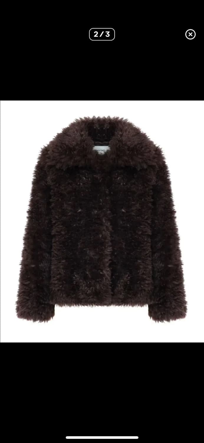 포니테일 브라운 퍼 상품이미지1