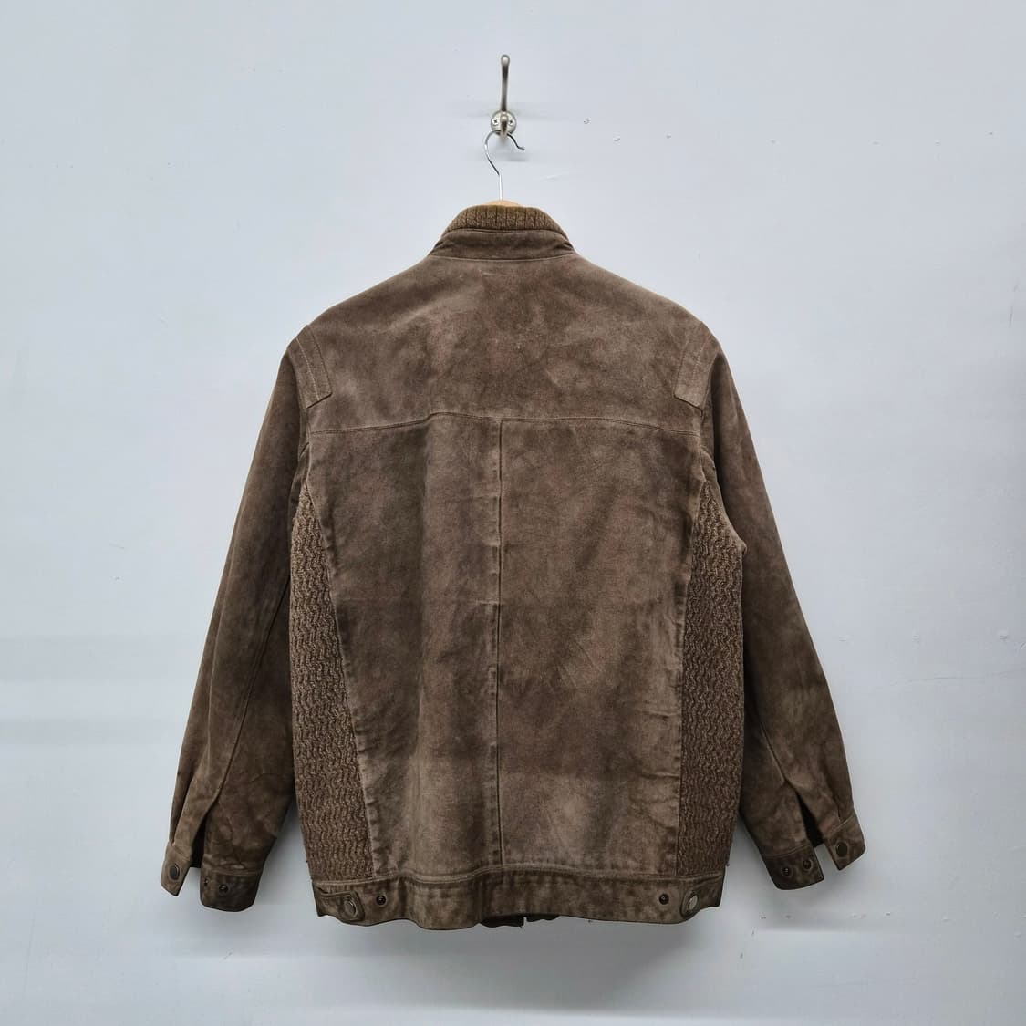 브라운 소가죽 자켓 남성 L 상품이미지6