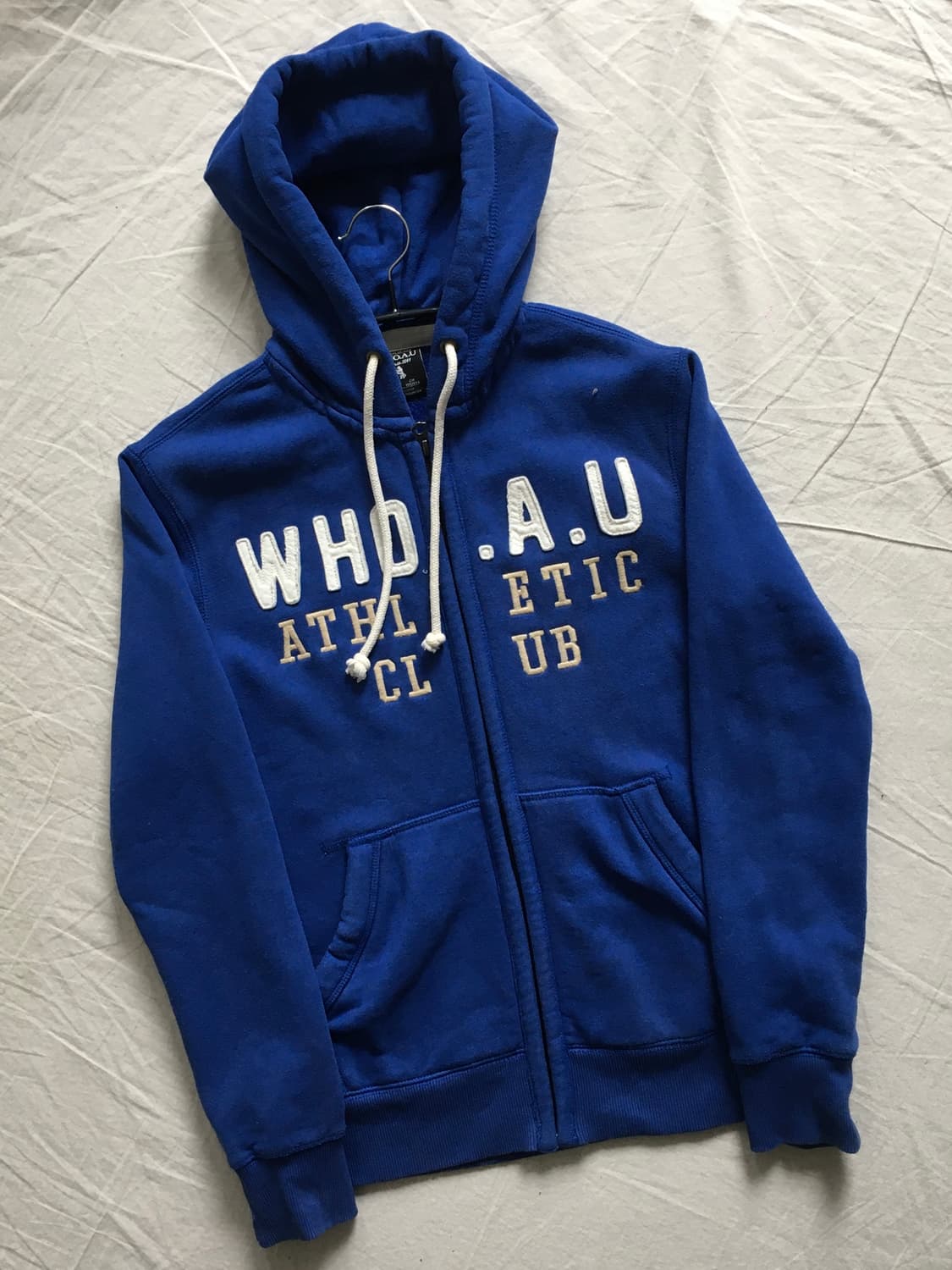 후아유 패치 자수로고 후드집업 상품이미지3