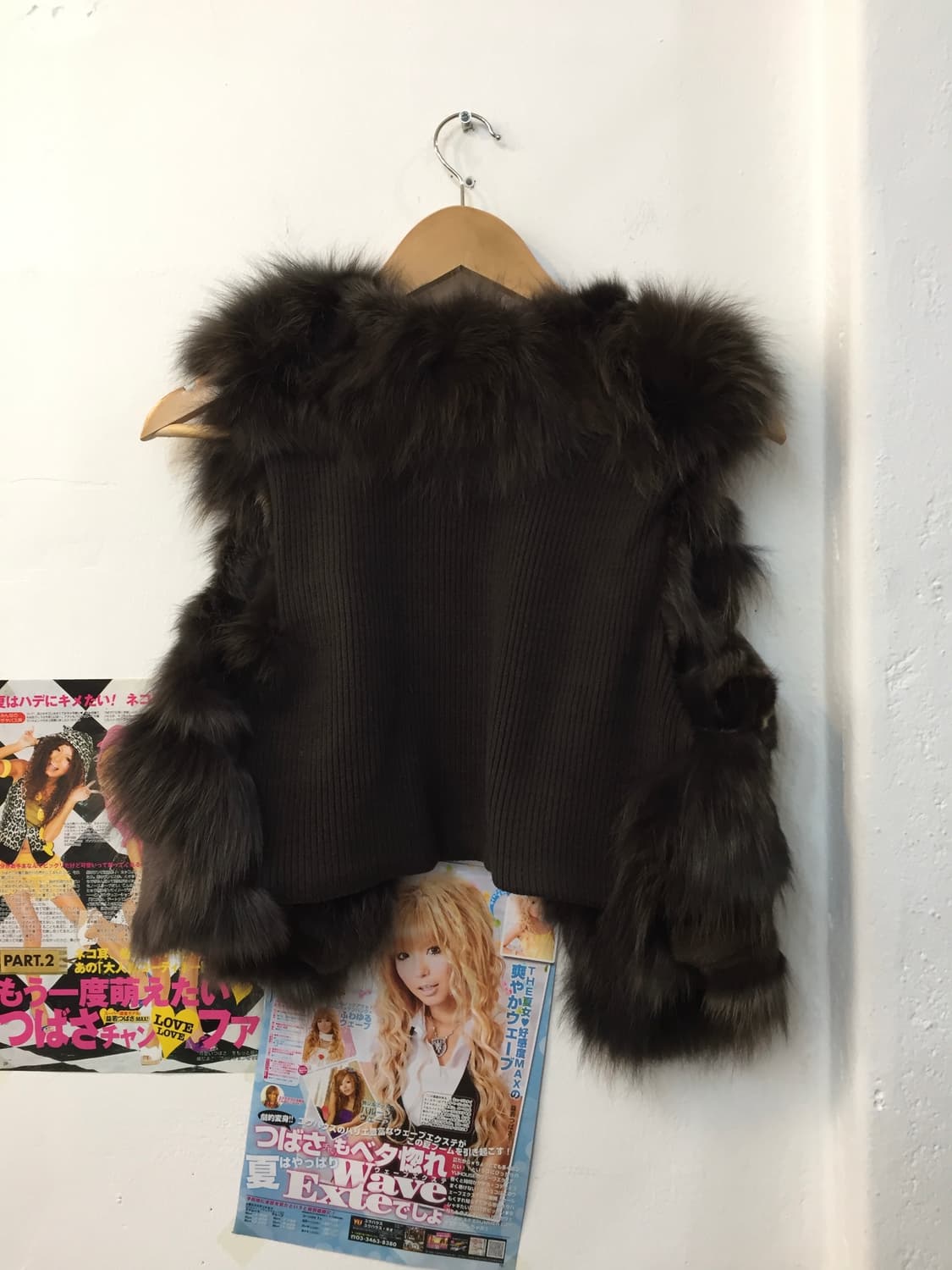 빈티지 리얼 퍼 조끼 상품이미지3