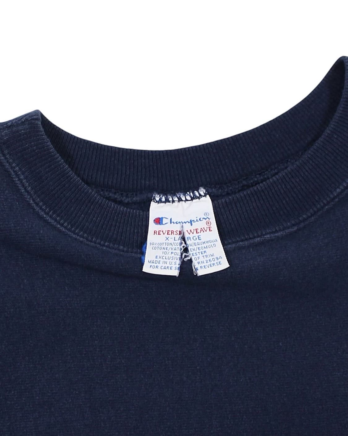 1990s USA 챔피온 리버스위브 스웻셔츠 오하이오 빈티지 미국제 상품이미지4