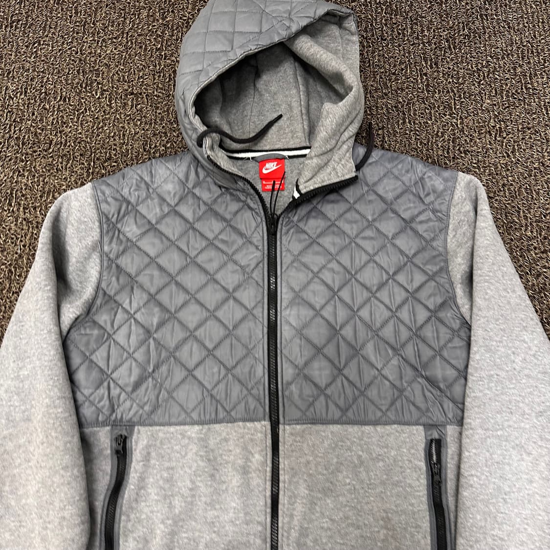 NIKE 나이키 후드집업 그레이 M 상품이미지2