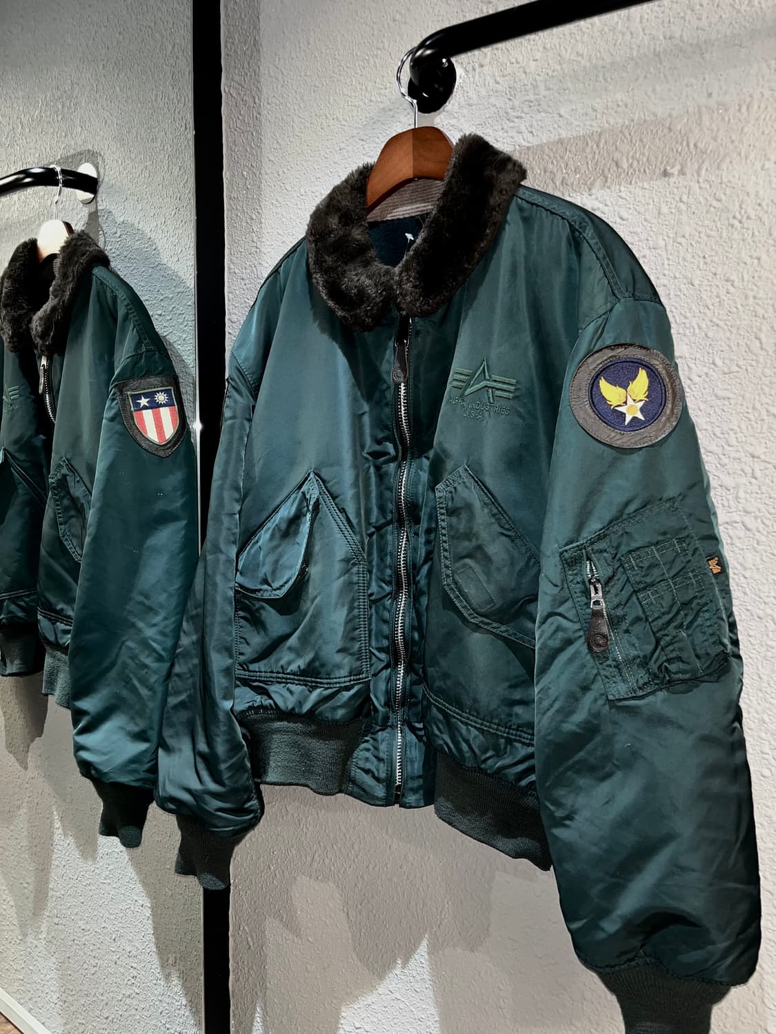 90's Alpha Industries 항공점퍼 상품이미지5
