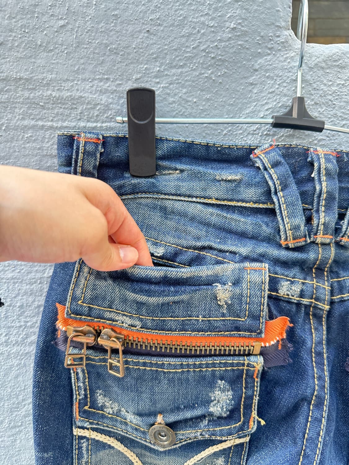 Lolita jeans washing flare low rise  상품이미지7