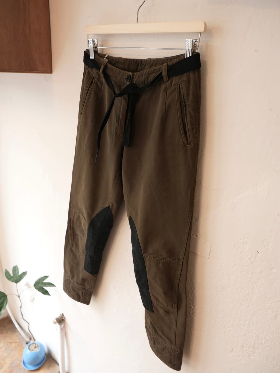 드리스 반 노튼 벨티드 팬츠 상품이미지3