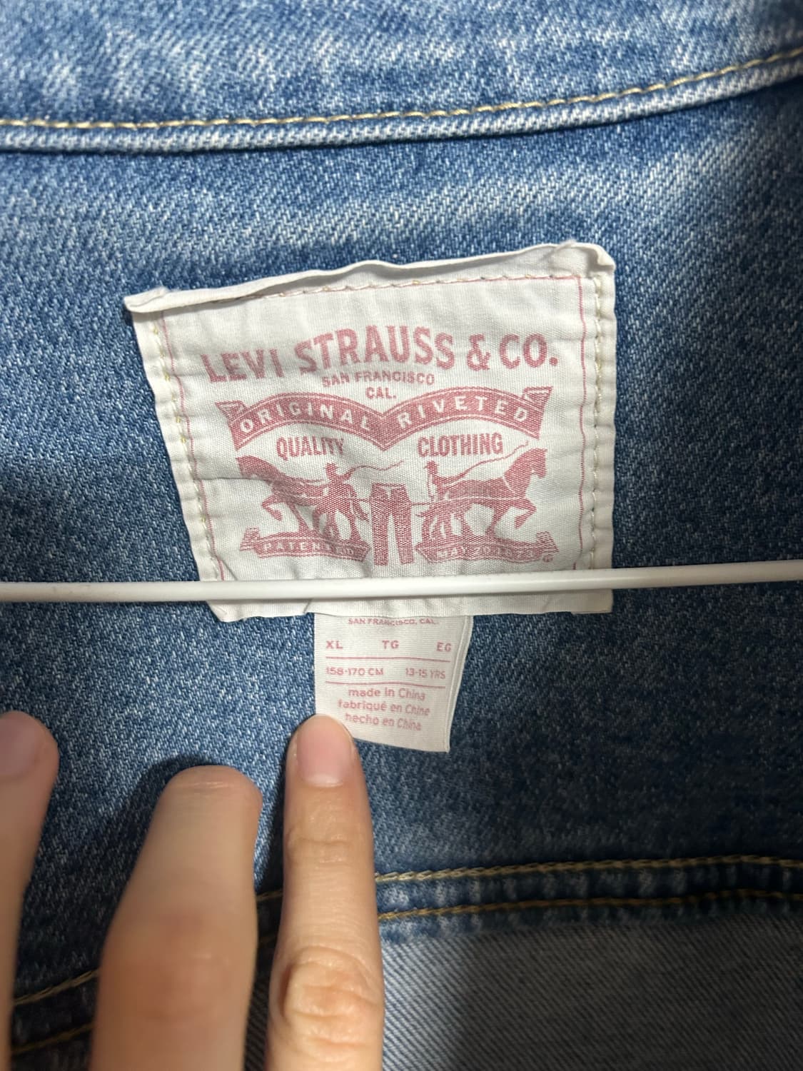 리바이스 연청자켓  상품이미지4