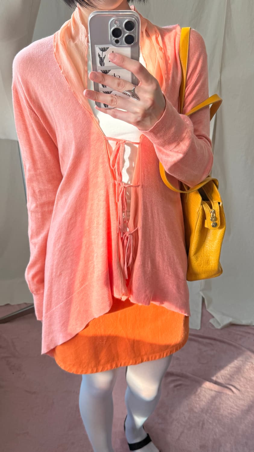 Tsumori Chisato 츠모리치사토 레이스업 가디건 상품이미지3