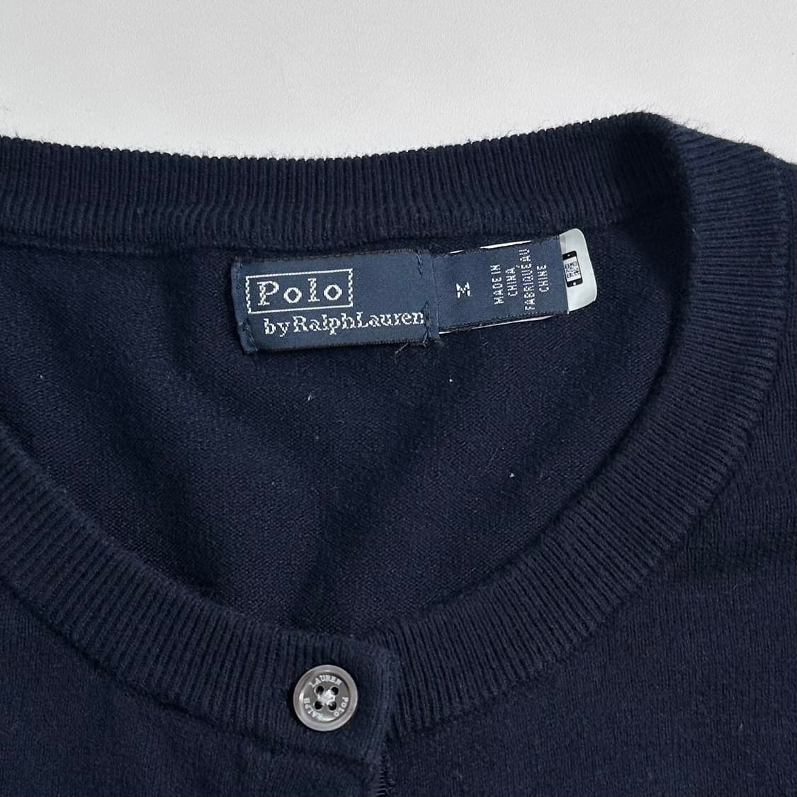 폴로 랄프로렌 피마코튼 유넥 가디건 상품이미지5