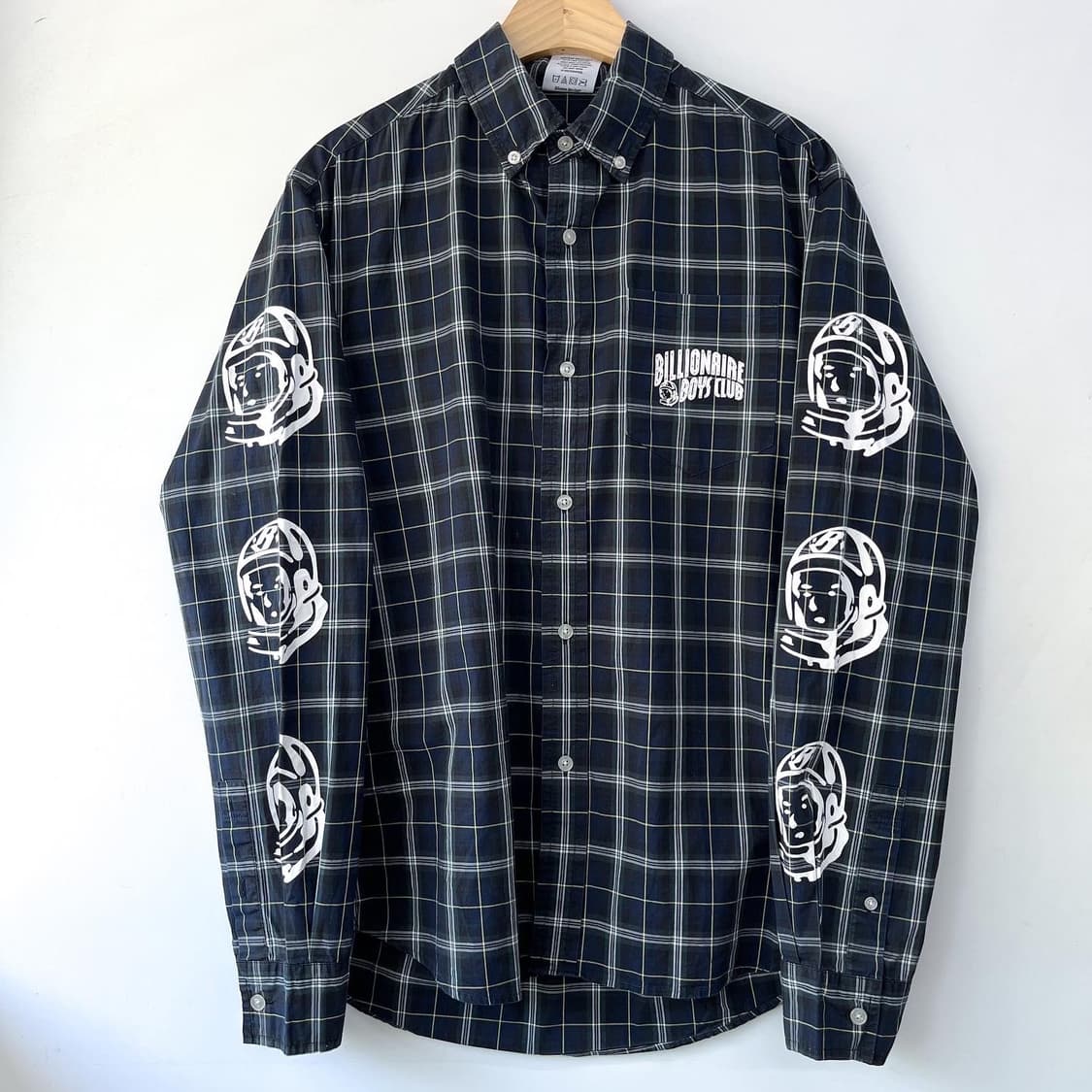 빌리어네어 보이즈 클럽 우주인 체크 셔츠 상품이미지4