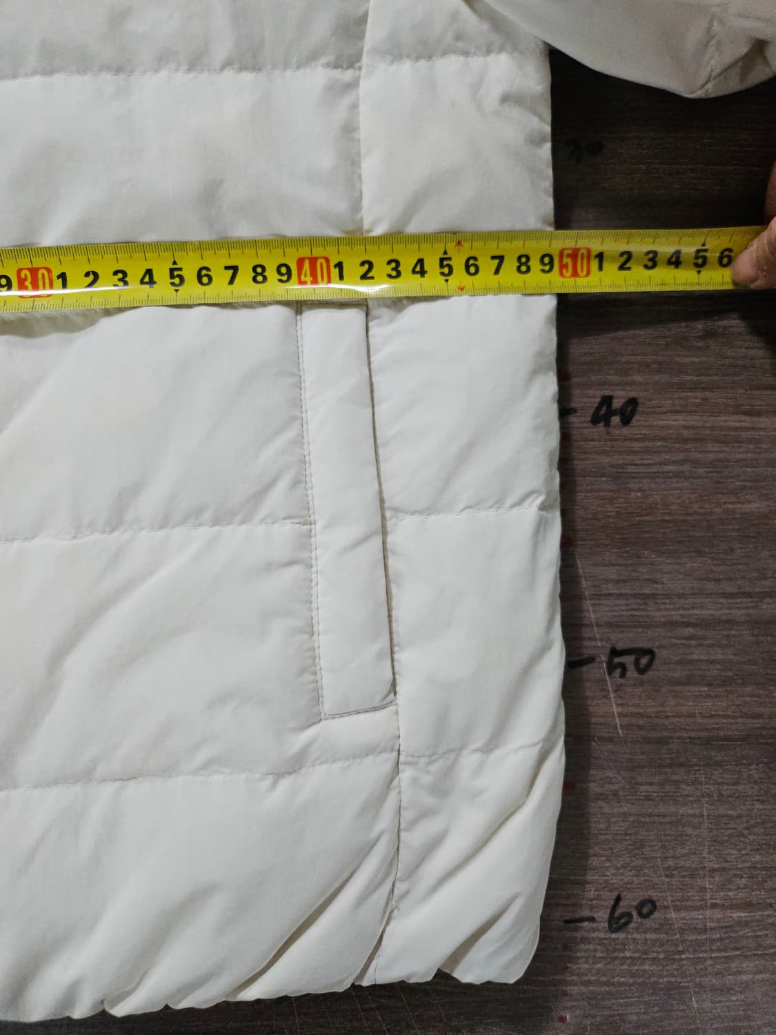 내셔널지오그래픽 아이보리  여성 경량패딩 S 90 상품이미지8