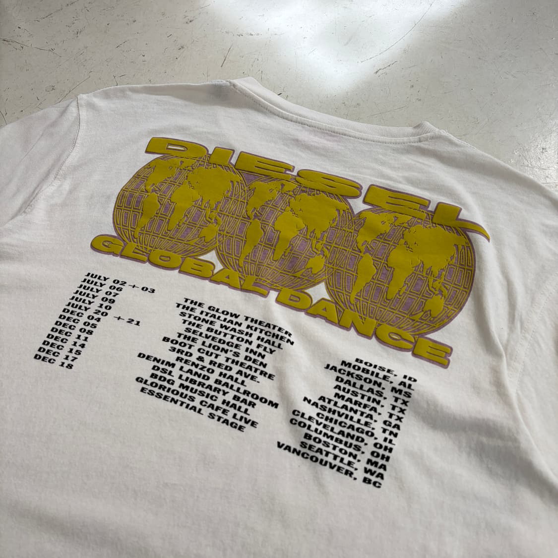 디젤 글로벌 댄스 빈티지 롱슬리브 XL 상품이미지10