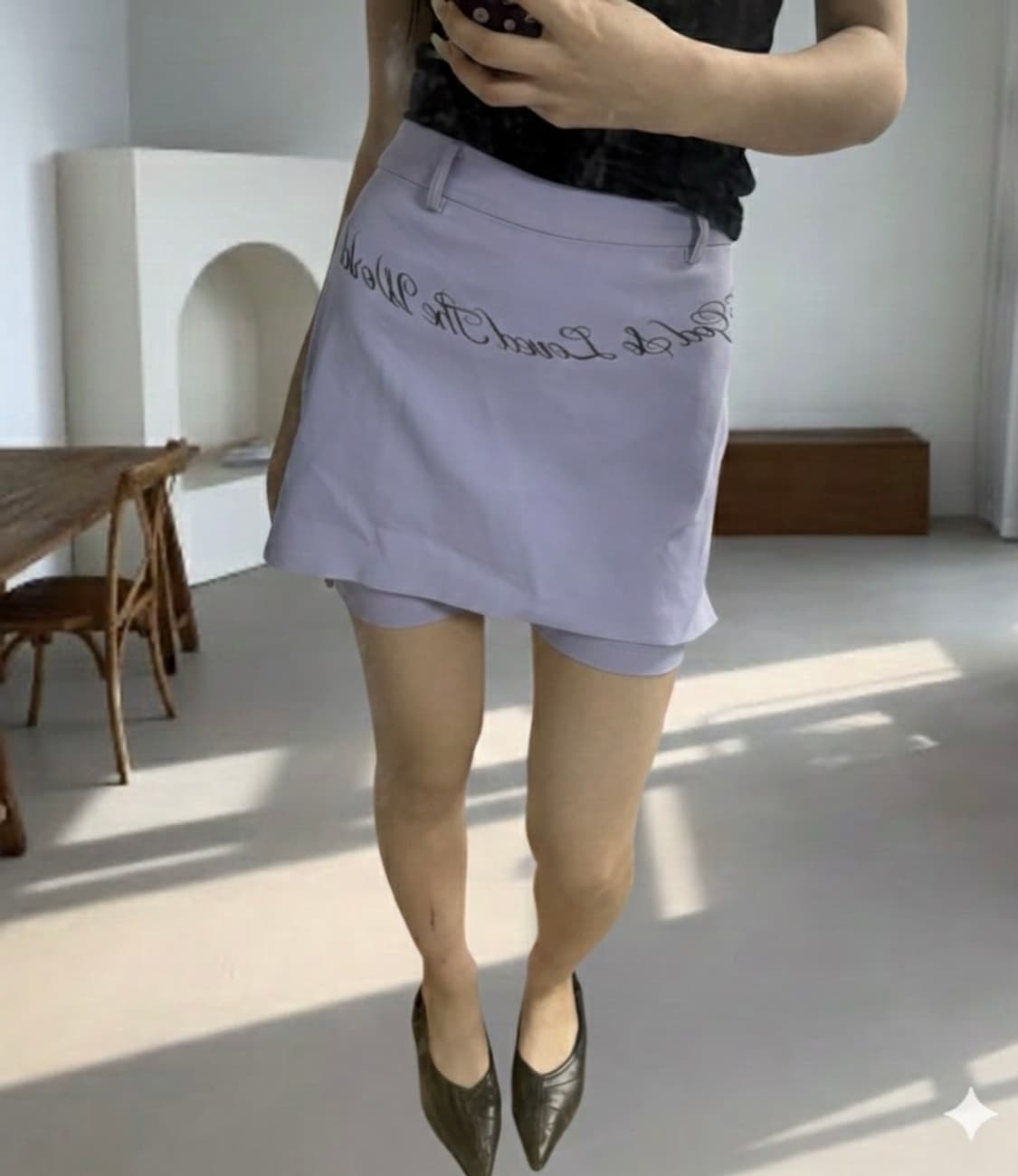 ID VINTAGE 치마 레깅스 상품이미지1