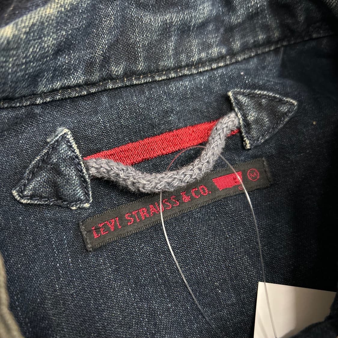 Levis Strauss Denim Biker Jacket 상품이미지8