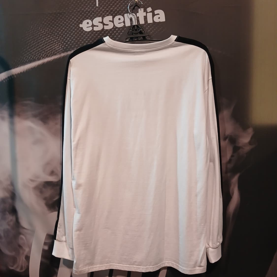 올 어바웃 데님 롱슬리브 티셔츠 화이트 상품이미지2