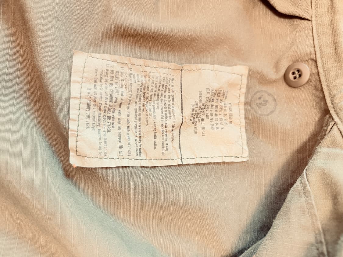 80s 오리지널 m65 필드자켓 (M/R) 상품이미지3