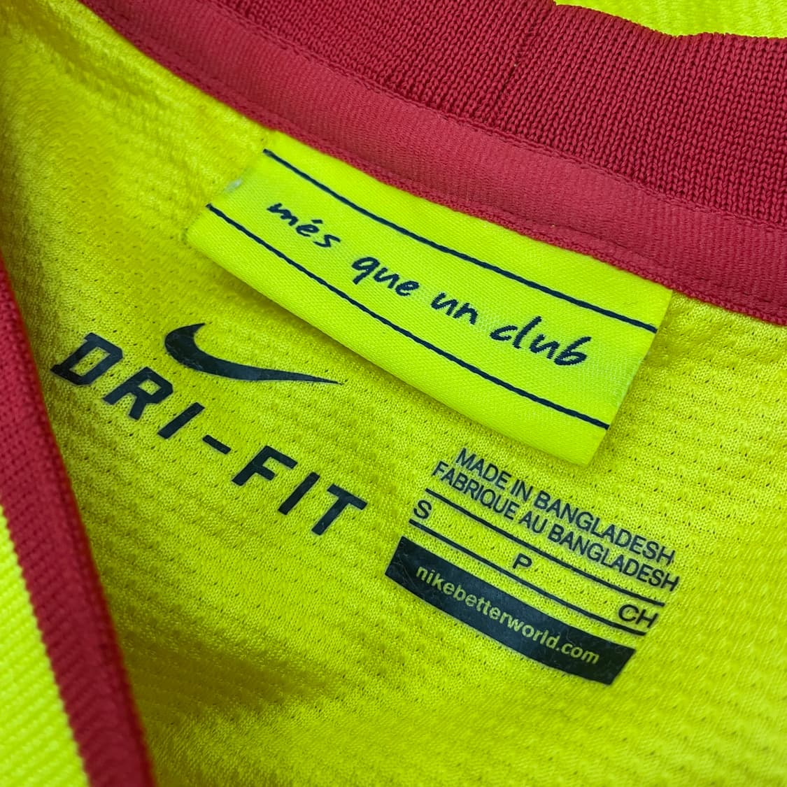 나이키 바르셀로나 13-14 메시마킹 유니폼 상품이미지3