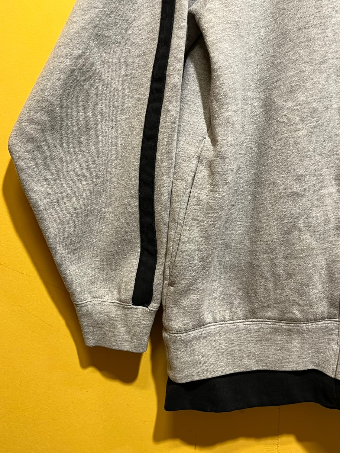 10s [L] 할리데이비슨 후디 레이어드 배색 집업 후드티 상품이미지4