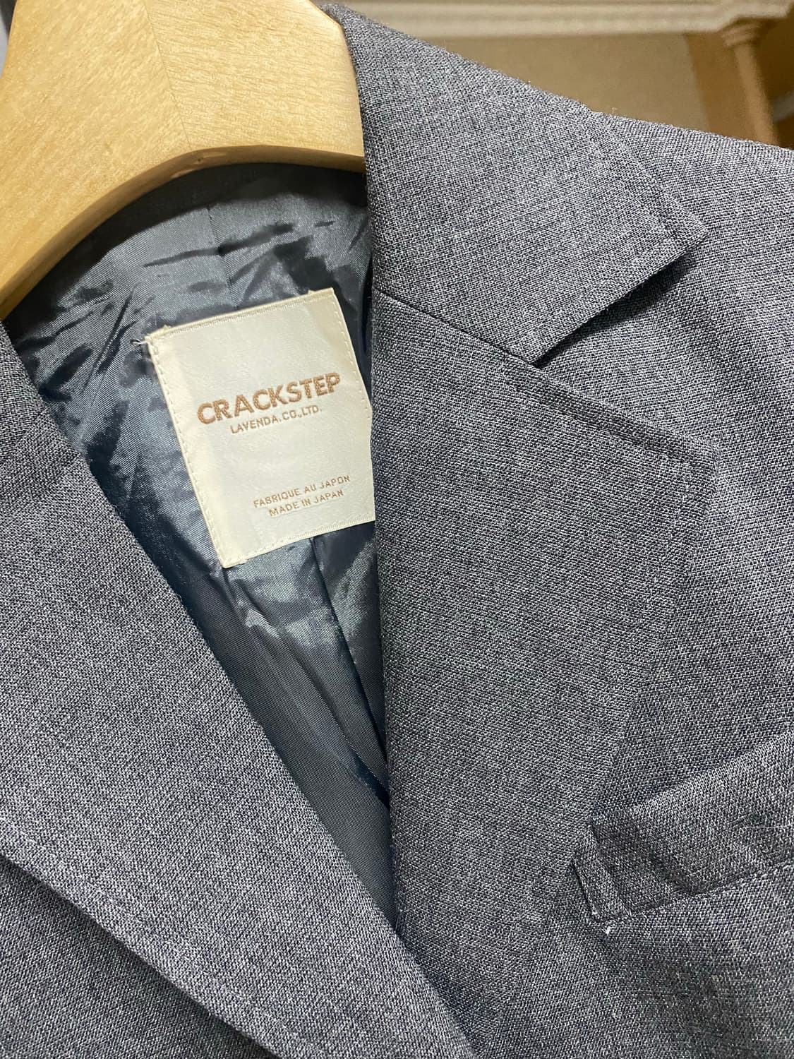 CRACKSTEP 여성 회색 블레이저 상품이미지1