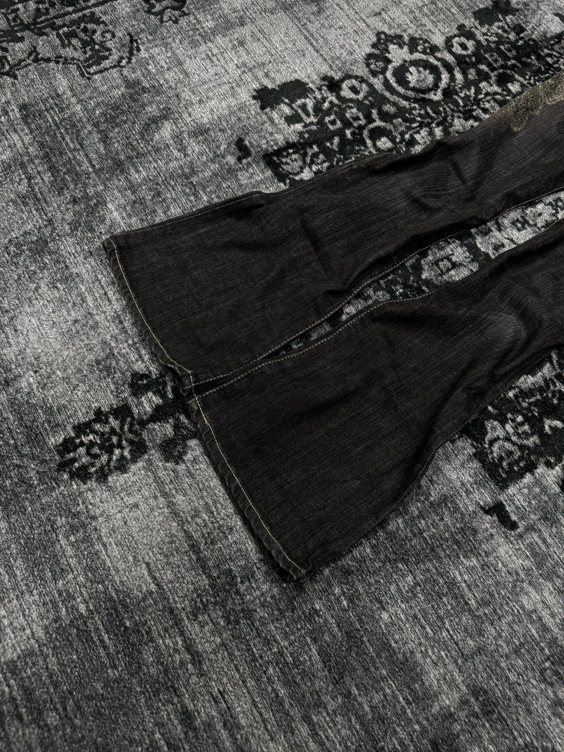 Lois crayon python boots cut denim pants 상품이미지6