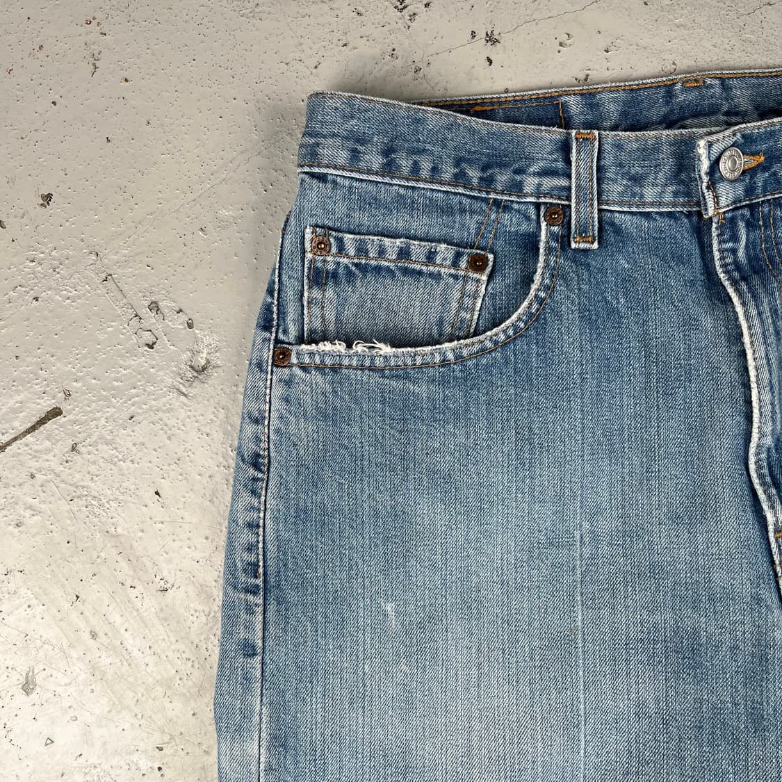 빈티지 리바이스 569 루즈 스트레이트핏 데님 상품이미지8