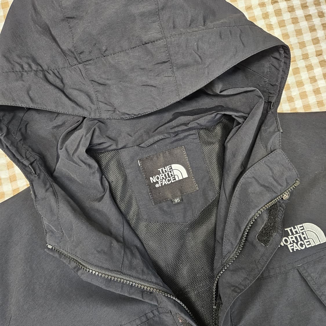 노스페이스 마운틴 후드집업 바람막이 자켓 남자100~105 상품이미지2