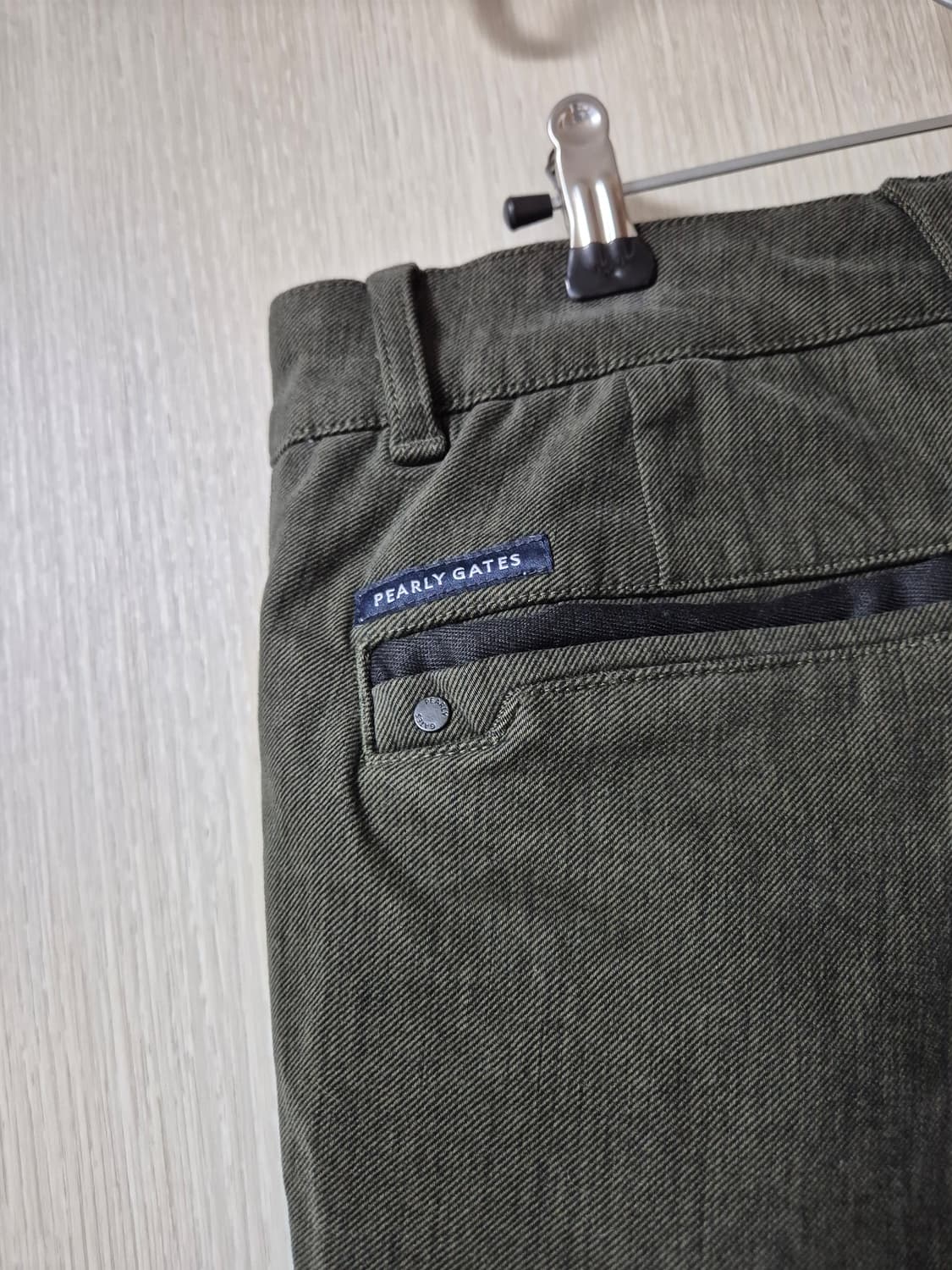 (24년) 파리게이츠 골프바지  웨이스트 스타레이트팬츠 29 상품이미지6