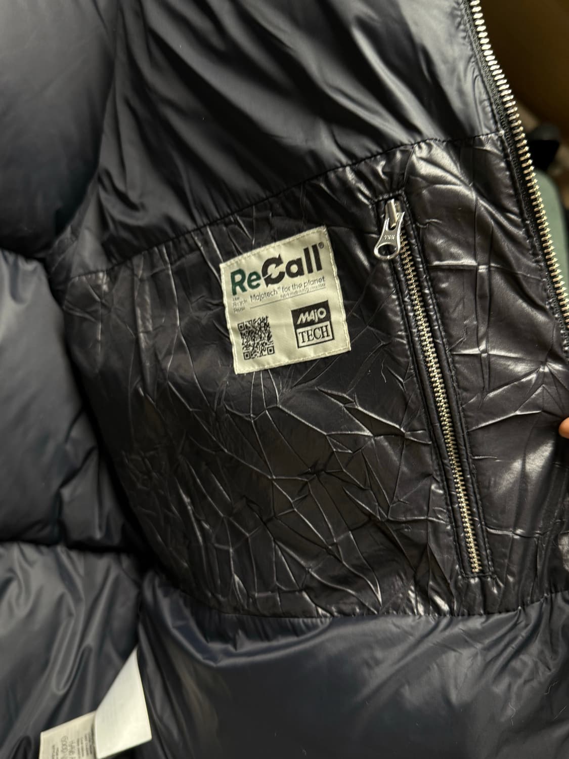 스투시 링클 나일론 다운 푸퍼 블랙 M 상품이미지2