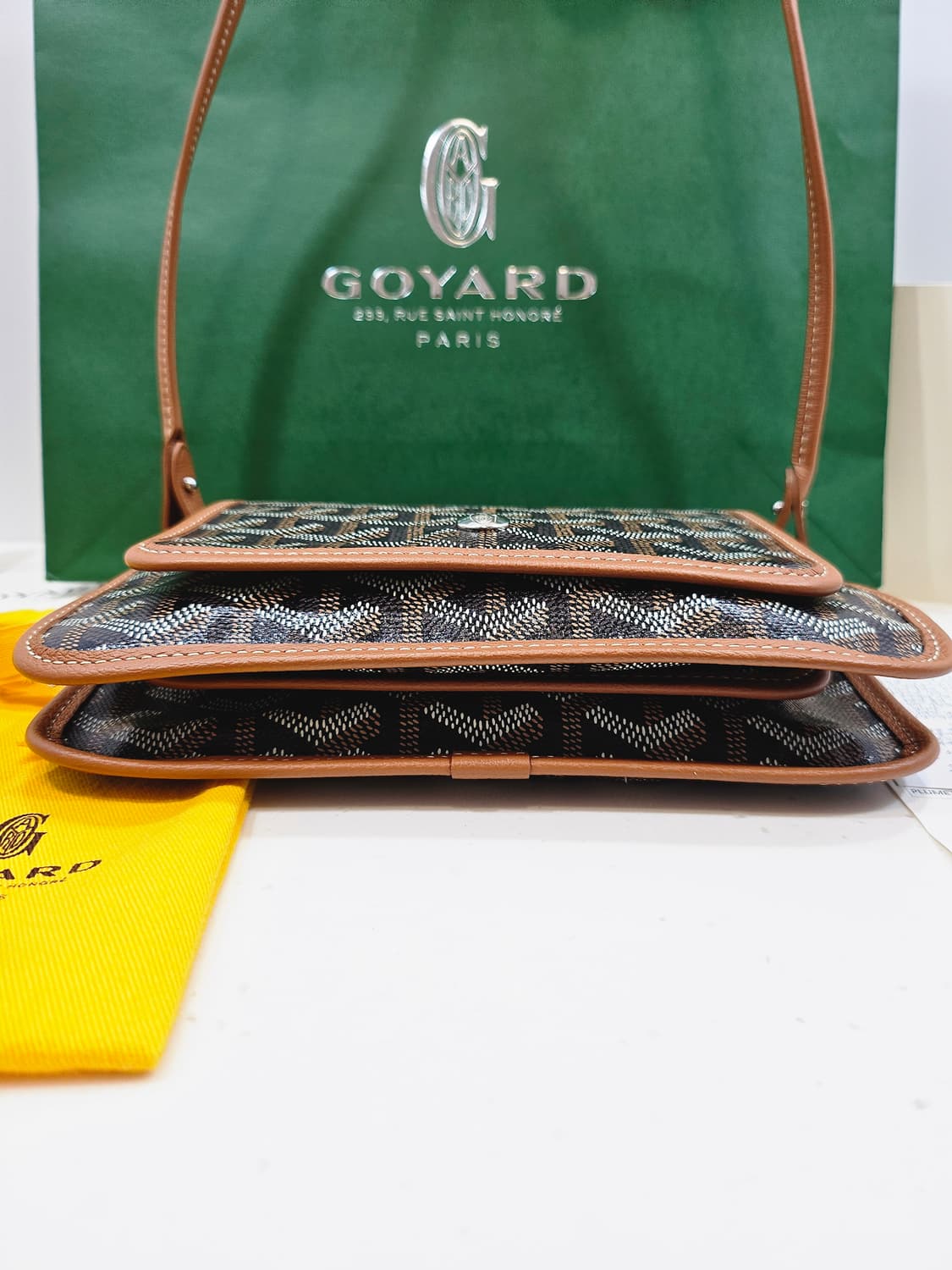 [정품] LV 루이비통 플뤼메 클러치 지갑 크로스백 상품이미지5