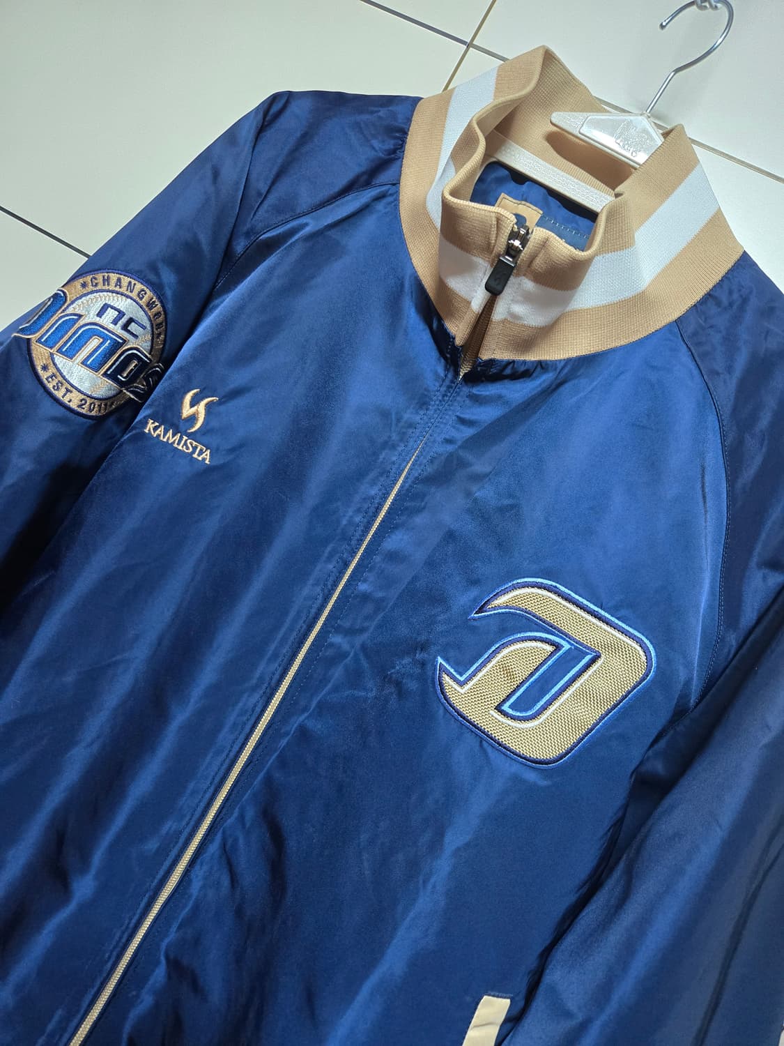 KBO 카미스타 NC 다이노스 춘추 어센틱 점퍼(105사이즈) 상품이미지1