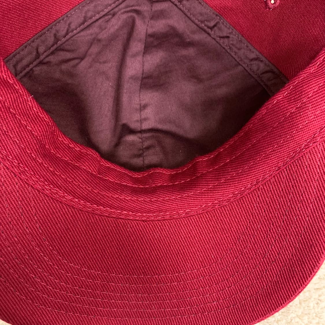[S-M] 테프스토어즈(tefstores) HOME(Crimson) 볼캡 상품이미지6